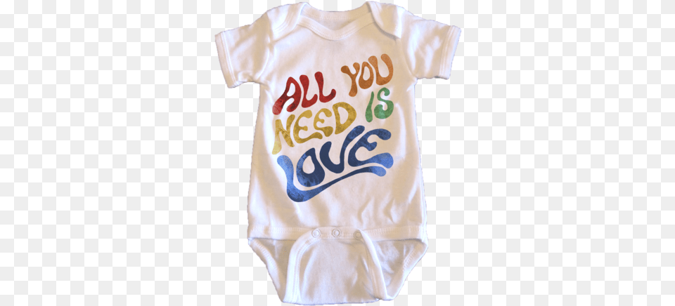 All You Need Is Love Onesie, Clothing, T-shirt, Diaper Free Transparent Png