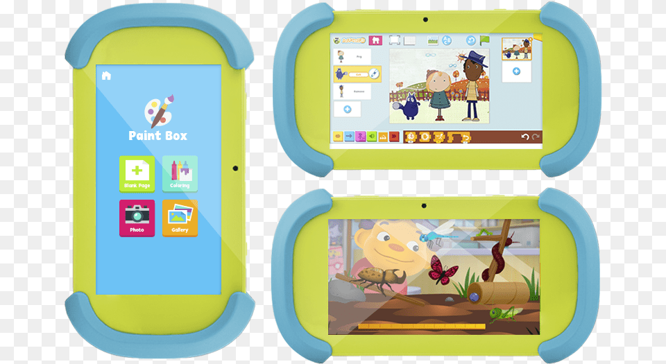 All Your Favorite Characters From Pbs Kids Ematic Pbs Playtime Pad, Electronics, Person, Mobile Phone, Phone Free Transparent Png