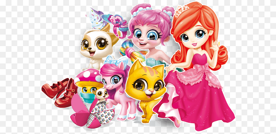 All Zuru 5 Surprise Girls, Doll, Toy, Figurine, Baby Png Image