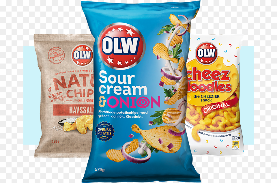Alla Produkter Olw Chips, Food, Snack Free Transparent Png