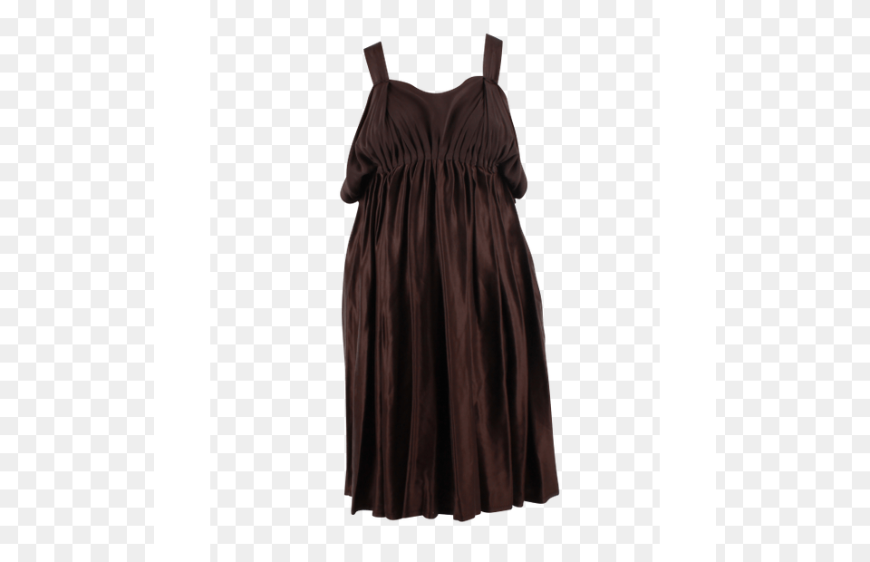 Alldressedup Brown Silk Dress 0 Thumbnail Little Black Dress, Clothing, Evening Dress, Fashion, Formal Wear Png