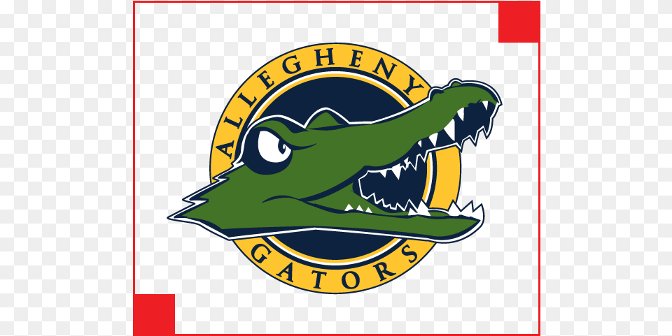 Allegheny College Gators Logo, Animal, Fish, Sea Life, Shark Png Image