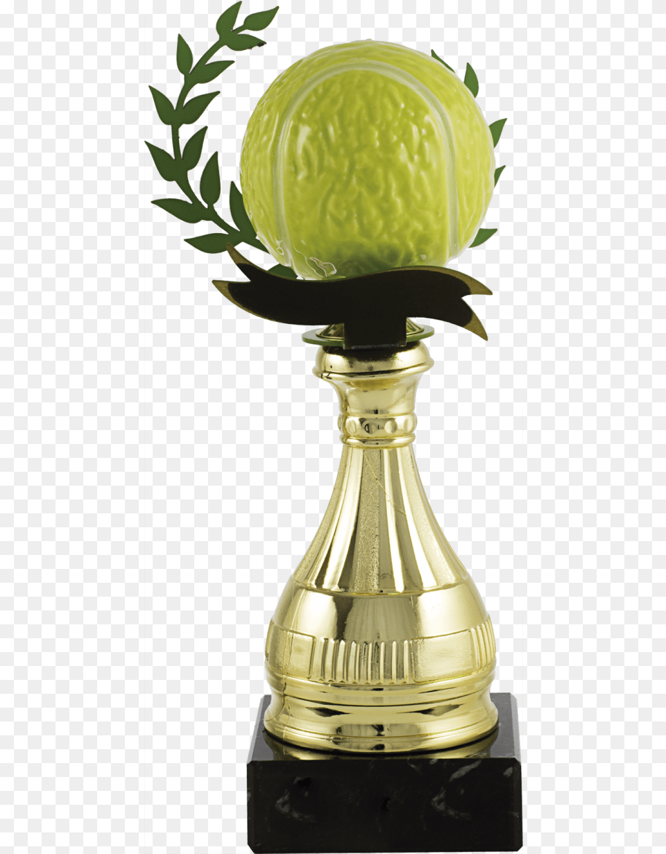 Allegorical Tennis Ball Trophy Trofeos De Futbol, Food, Leafy Green Vegetable, Plant, Produce Free Png Download