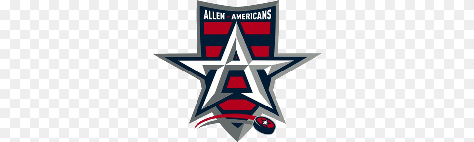 Allen Americans Logo, Emblem, Symbol, Scoreboard Free Png