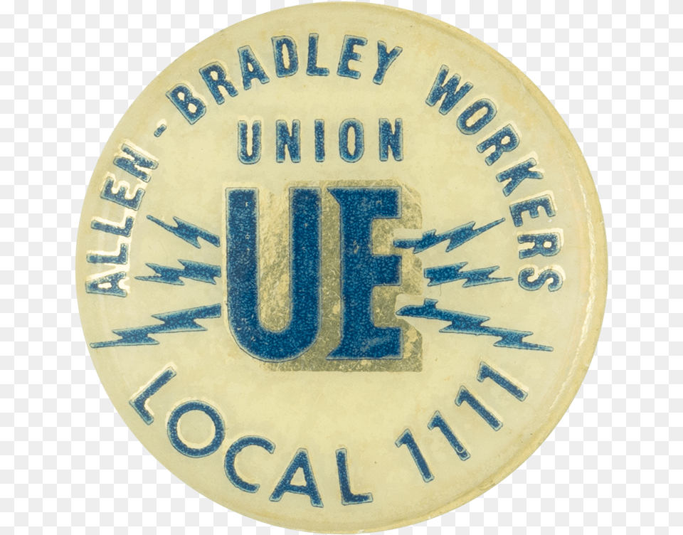 Allen Bradley Workers Union Dot, Badge, Logo, Symbol Free Transparent Png
