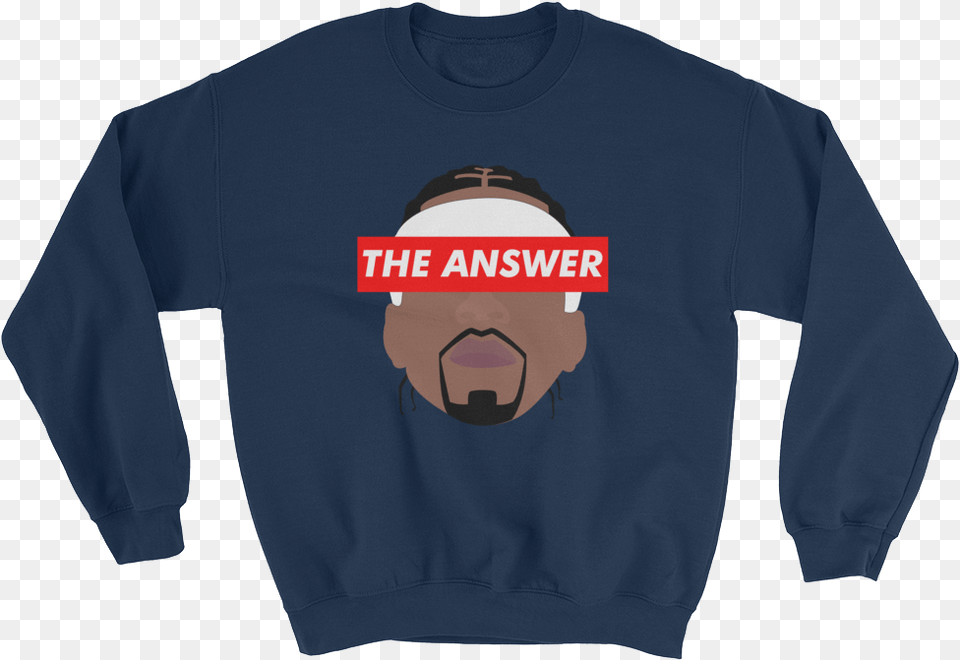 Allen Iverson Answer Riverdale Sweater, Long Sleeve, Sleeve, Sweatshirt, Knitwear Png Image