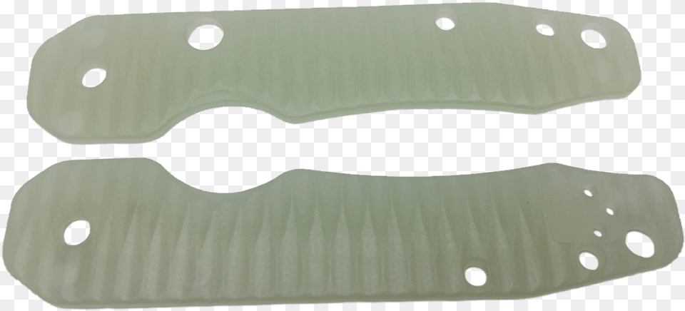 Allen Putman Jade Grooved G 10 Scales For Spyderco Knife, Accessories, Strap, Blade, Weapon Free Png