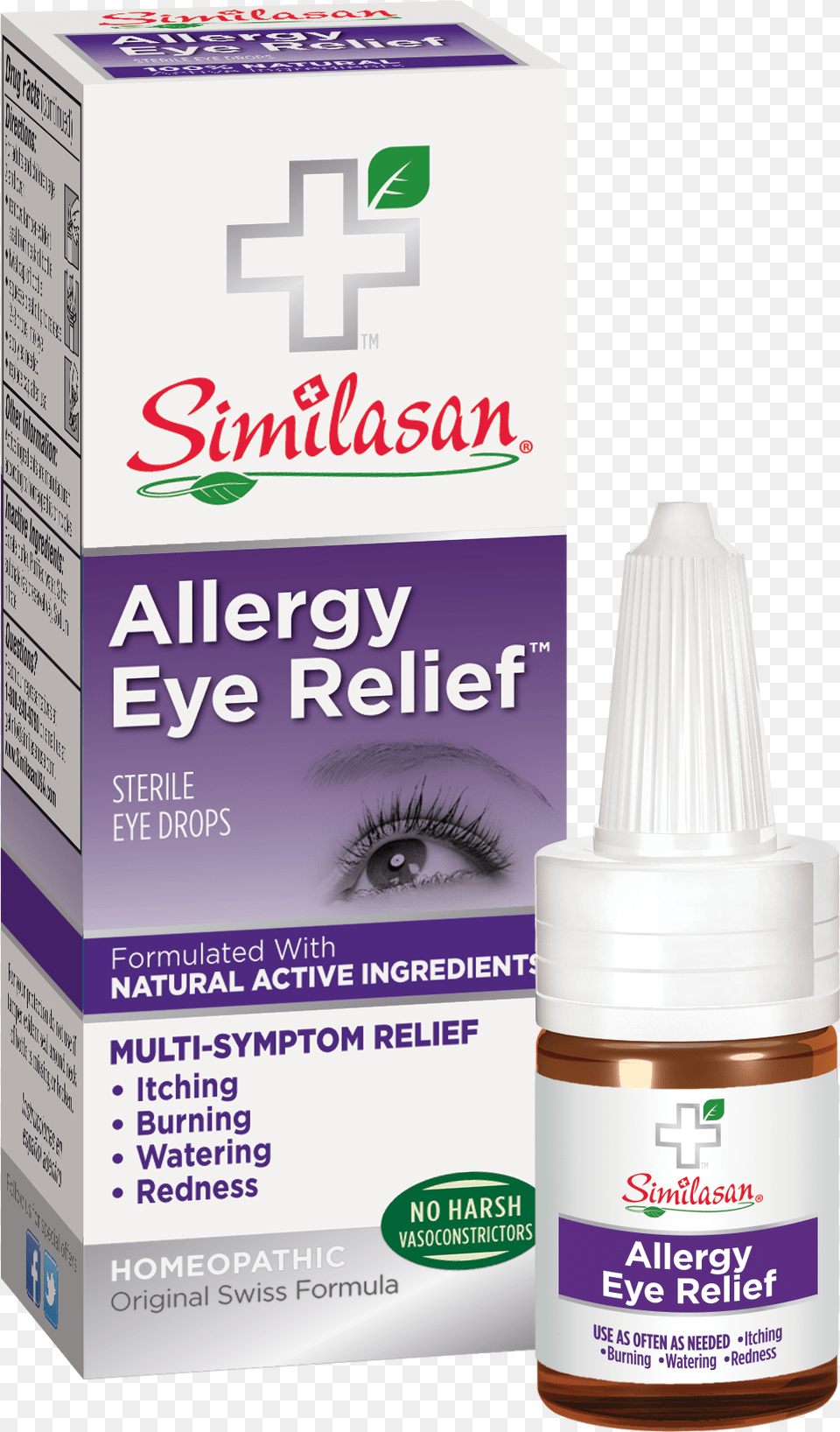 Allergy Eye Relief Eye Drops Similasan Eye Drops, Herbal, Herbs, Plant, Cosmetics Free Png