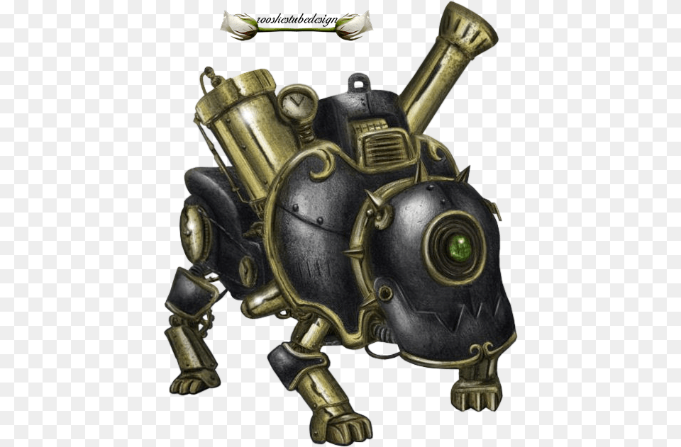 Allerlei Roosketubedesign Steampunk Kever Cartoon, Ammunition, Grenade, Weapon, Engine Png