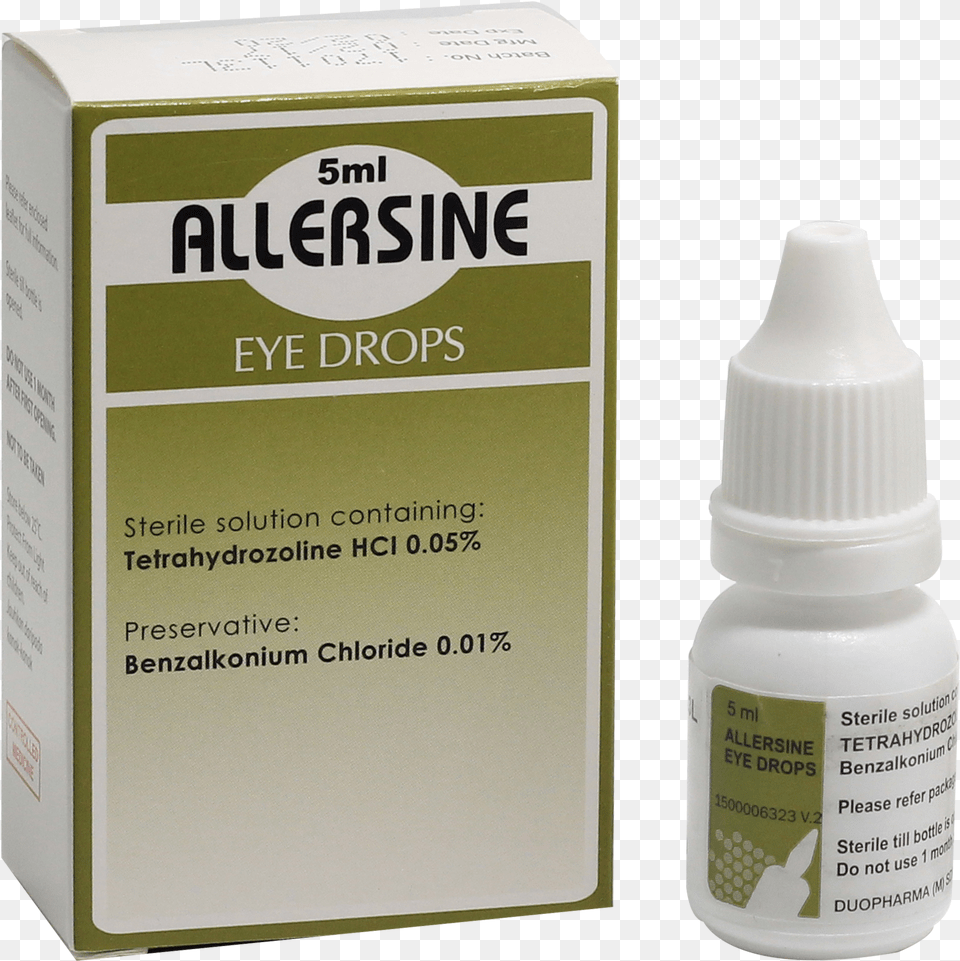 Allersine Eye Drop, Bottle Free Png Download