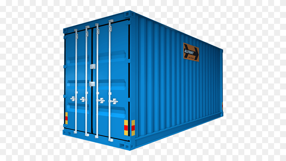 Allfrakt, Shipping Container, Cargo Container Free Transparent Png