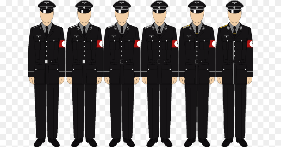 Allgemeine Ss Uniforms German Navy Uniform, Man, Adult, Person, Male Free Png Download