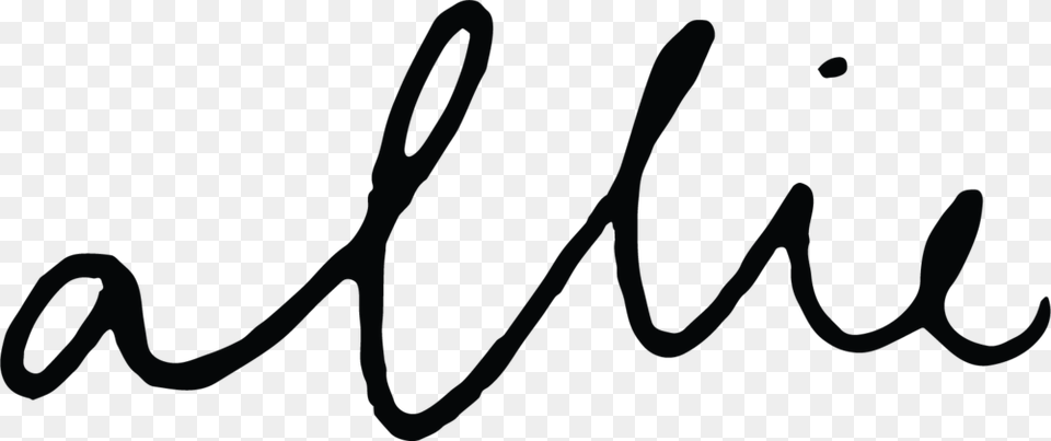 Allie, Handwriting, Text, Signature Free Png