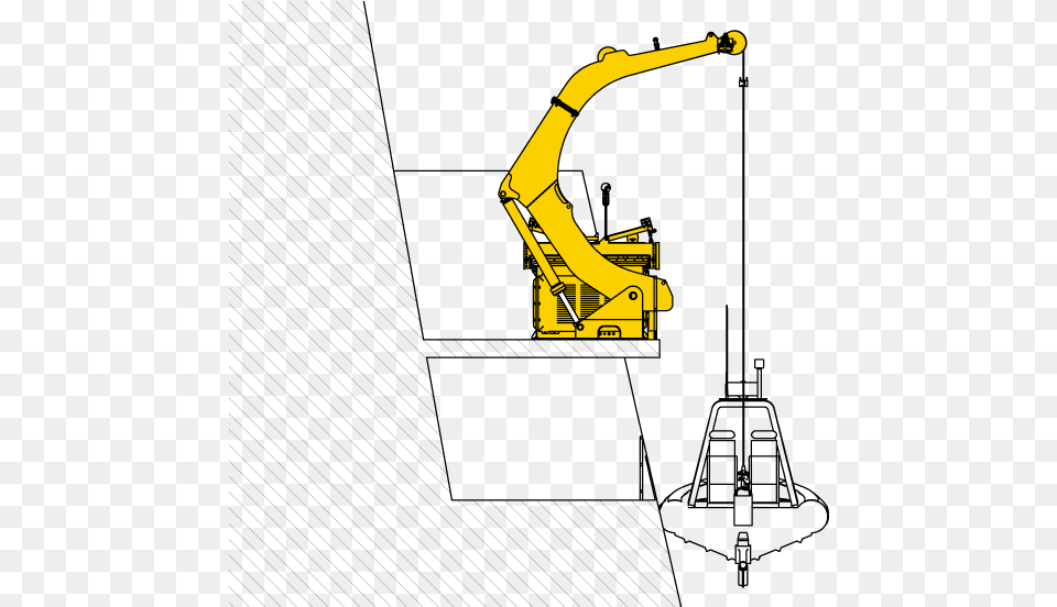 Allied Dual Point Davits Offer A Unique Design With, Construction, Construction Crane, Bulldozer, Machine Free Transparent Png