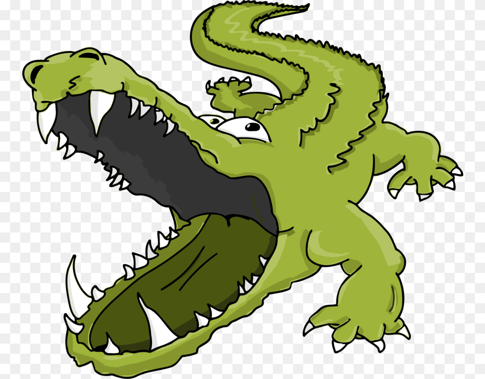 Alligator Cartoon, Animal, Dinosaur, Reptile Free Png