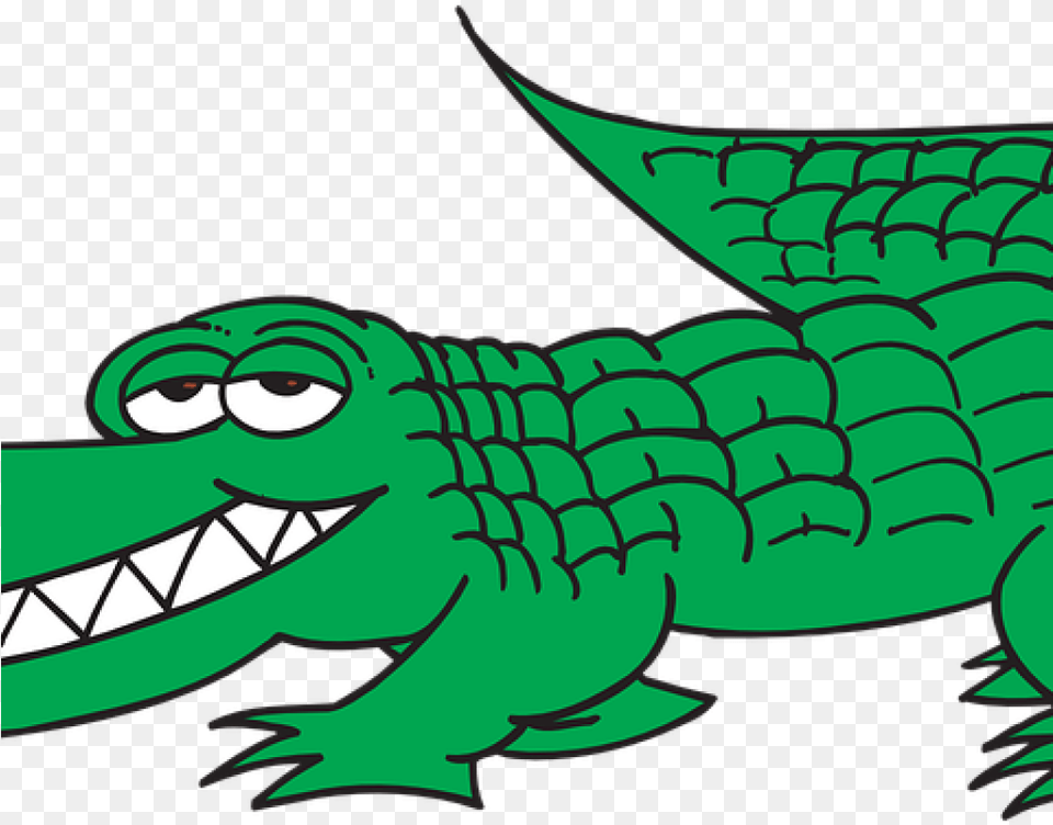 Alligator Clip Art 19 Crocodile Banner Black And Alligator Clipart, Animal, Reptile Free Transparent Png
