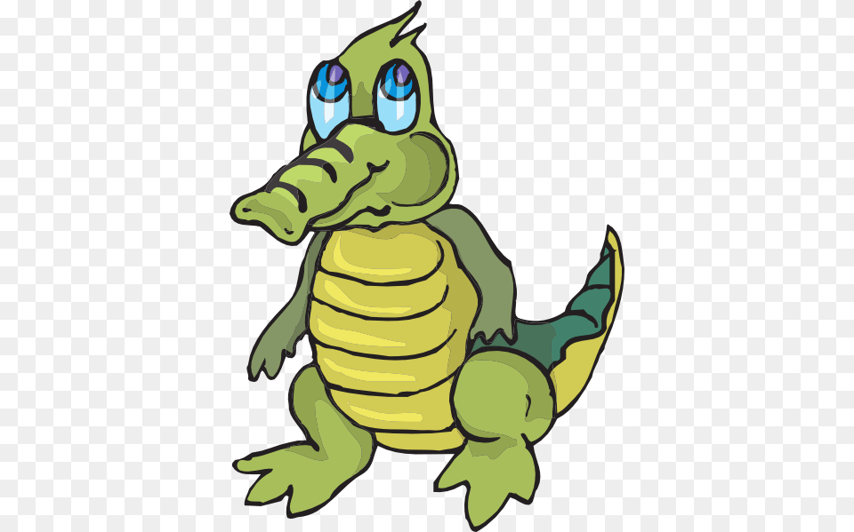 Alligator Clipart Cute Baby Snake, Person, Animal Free Png Download