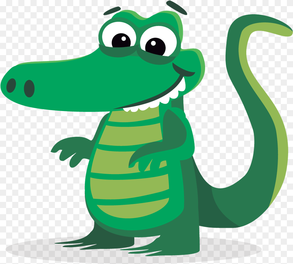 Alligator Clipart Transparent Transparent Crocodile Cartoon, Animal, Bear, Mammal, Wildlife Free Png