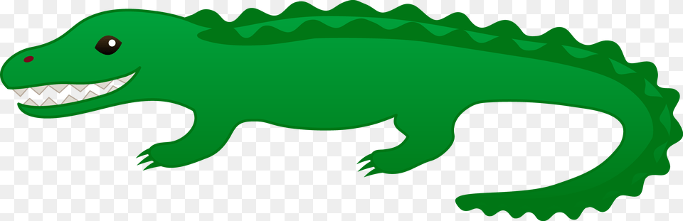 Alligator Green Clipart, Animal, Reptile, Fish, Sea Life Free Transparent Png