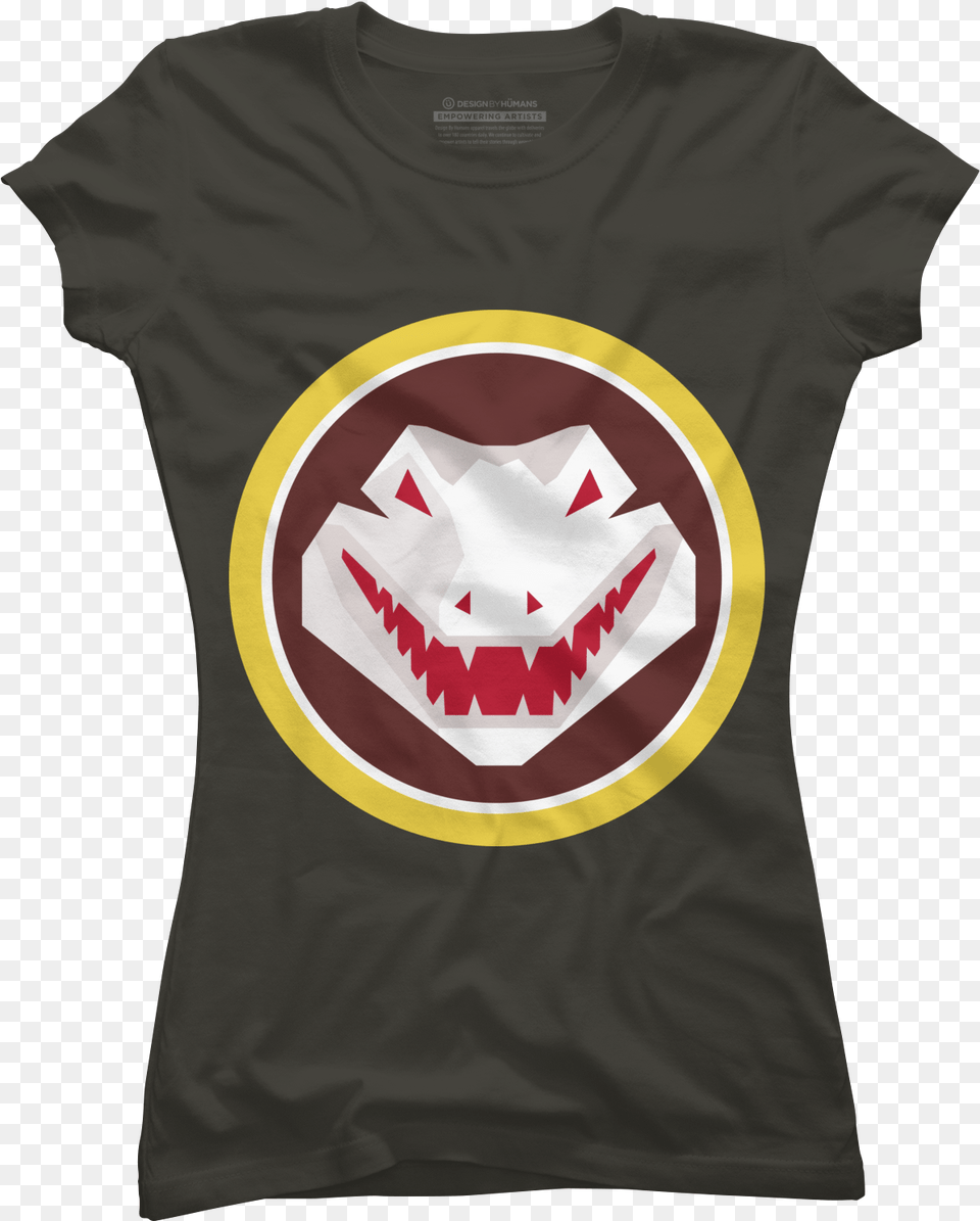 Alligator Head Circle Retro Women S T Shirt, Clothing, T-shirt Png