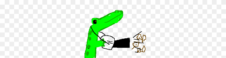Alligator Learns To Use A Leaf Blower, Animal, Gecko, Lizard, Reptile Free Png