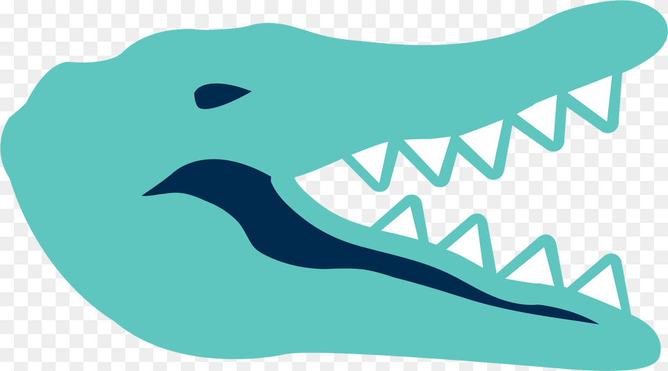 Alligator Teeth Clipart, Animal, Fish, Sea Life, Shark Free Png