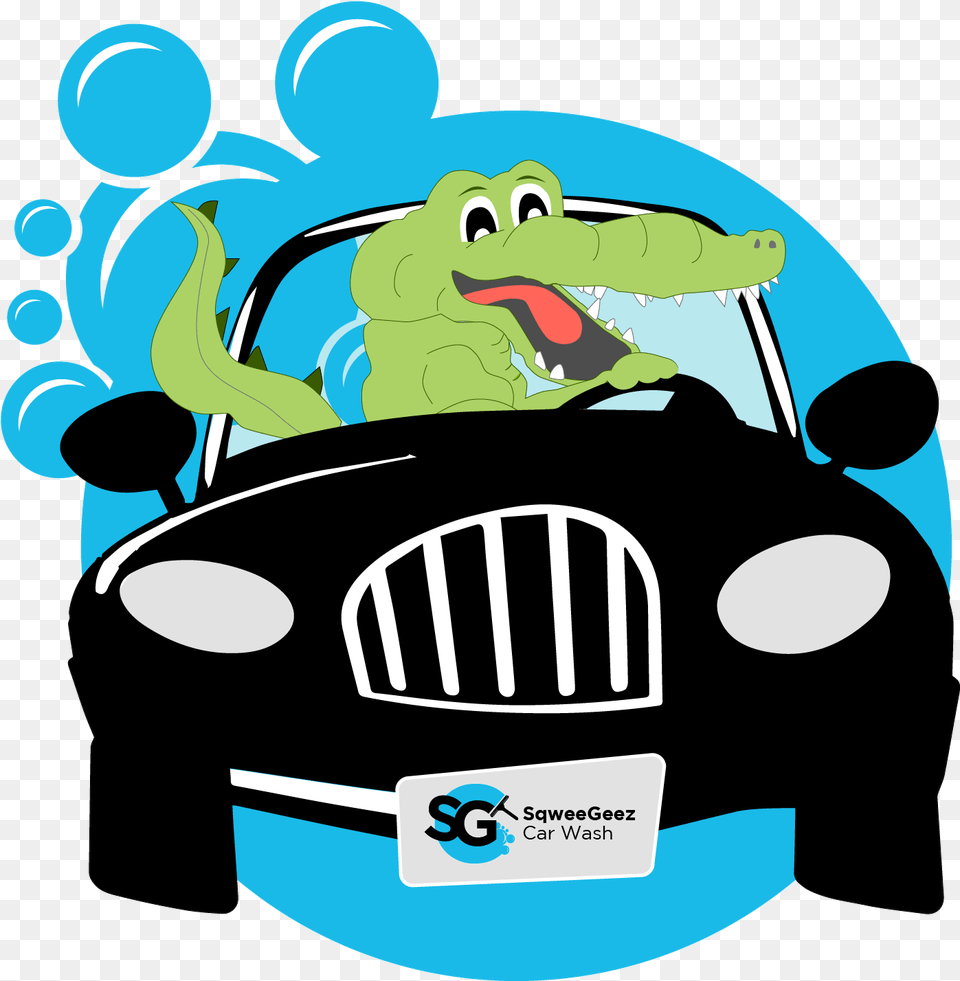 Alligator Washing A Car, Car Wash, Transportation, Vehicle, Ammunition Free Png Download