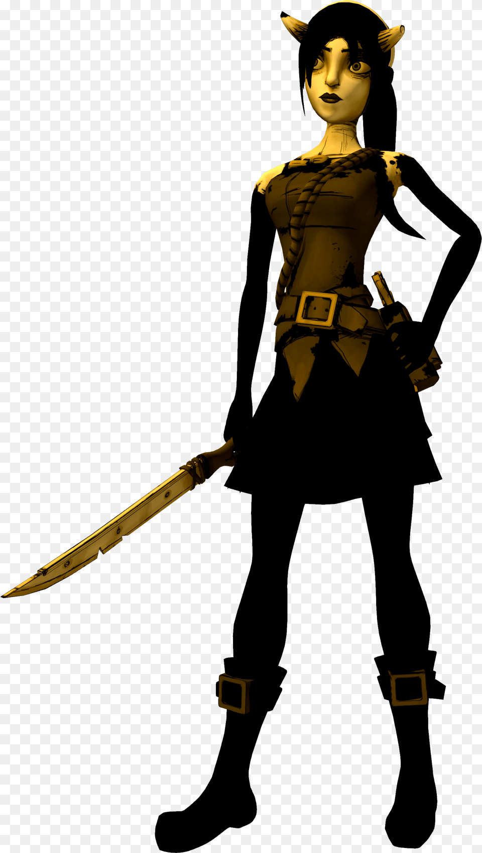 Allison Angel, Weapon, Sword, Adult, Person Png Image