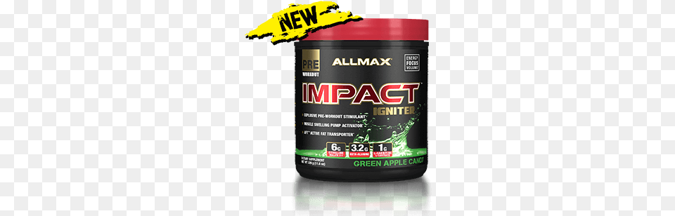 Allmax Impact Pre Workout, Alcohol, Beer, Beverage, Lager Free Transparent Png