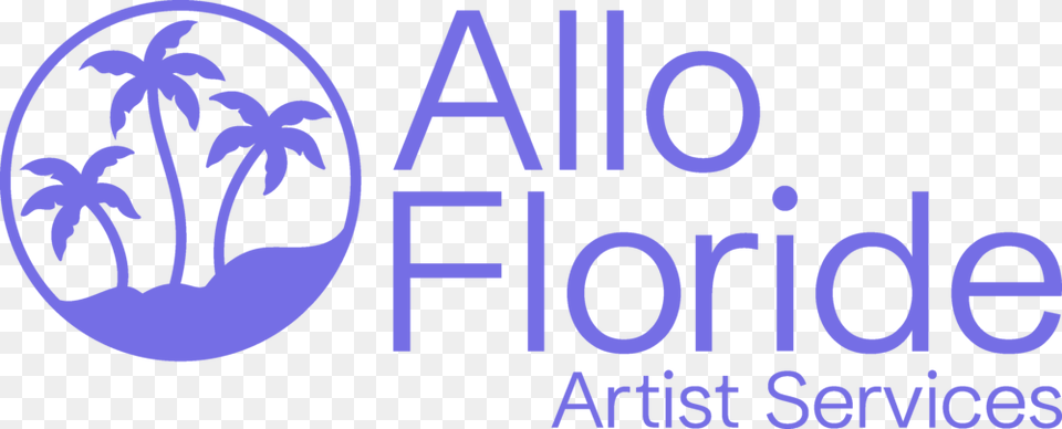 Allo Floride Electric Blue, Logo, Text Png