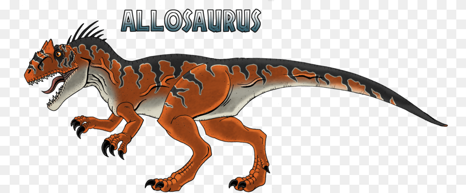 Allosaurus By Mcslackerton Free Library Jurassic Park, Animal, Dinosaur, Reptile, T-rex Png