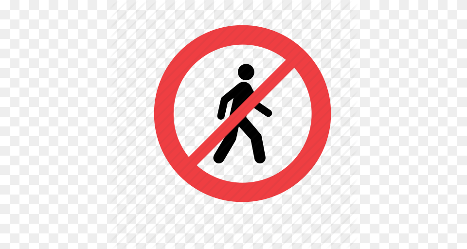 Allowed Forbidden No Not People Prohibited Sign Icon, Symbol, Road Sign Free Png Download
