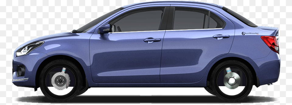 Alloy Wheels For Maruti Suzuki Swift Dzire Vxi Datsun Go Plus White, Car, Sedan, Transportation, Vehicle Free Png