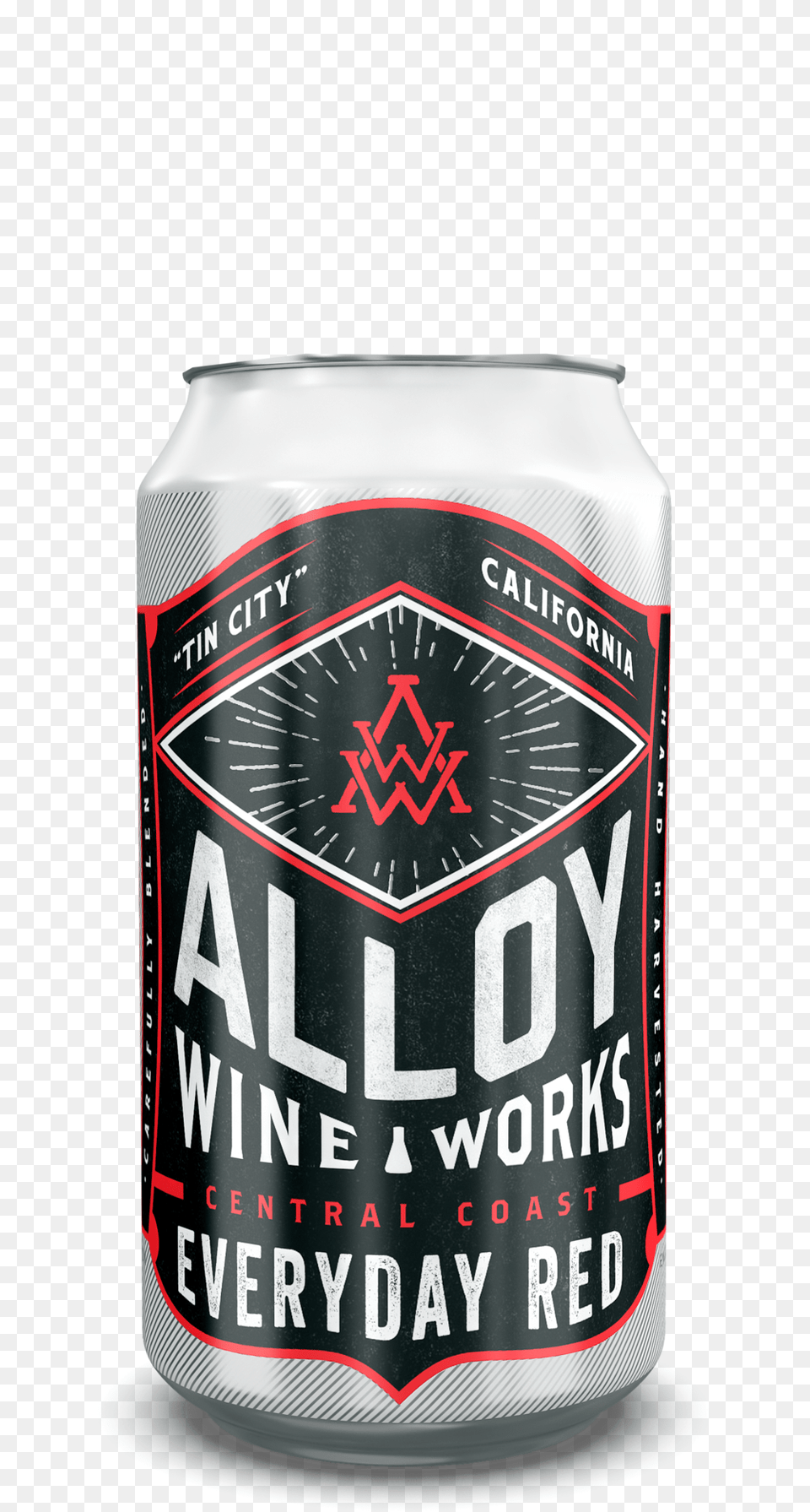 Alloy Wine Works Everyday Red, Alcohol, Beer, Beverage, Lager Png