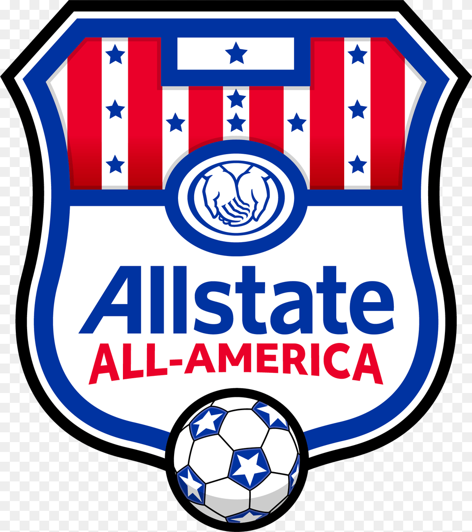 Allstate All America, Badge, Logo, Symbol, Ball Free Transparent Png
