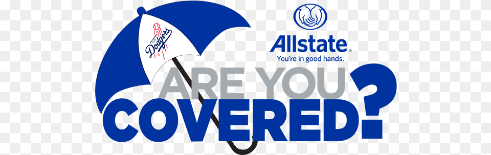 Allstate Are You Covered Angeles Dodgers, Logo, Bulldozer, Canopy, Machine Free Png