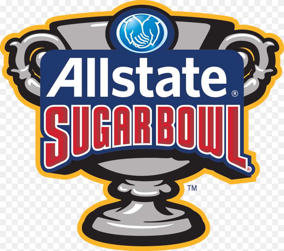 Allstate Sugar Bowl Logo, Dynamite, Weapon, Trophy Free Png