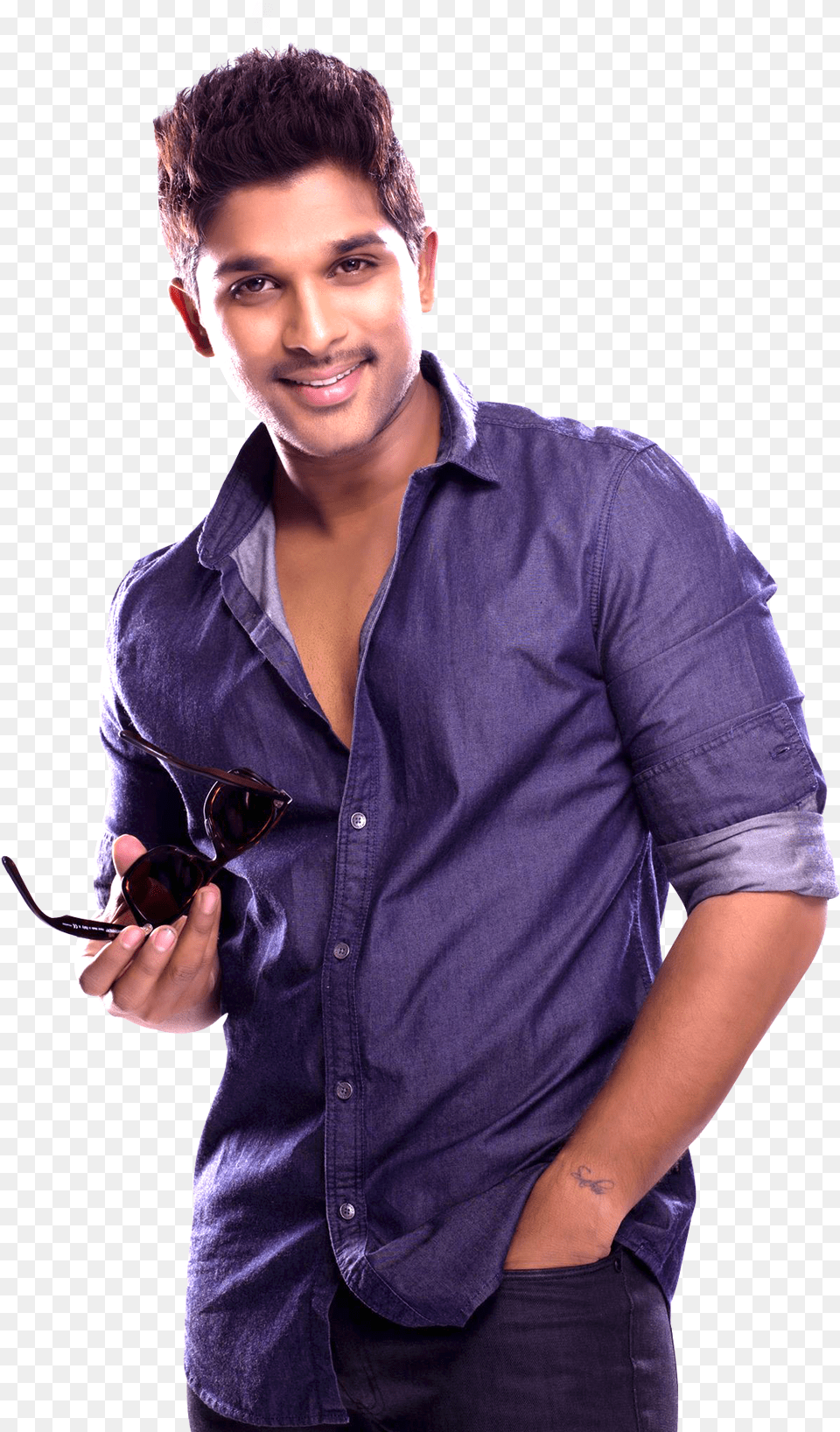 Allu Arjun Brother Name, Shirt, Clothing, Person, Smile Free Png Download
