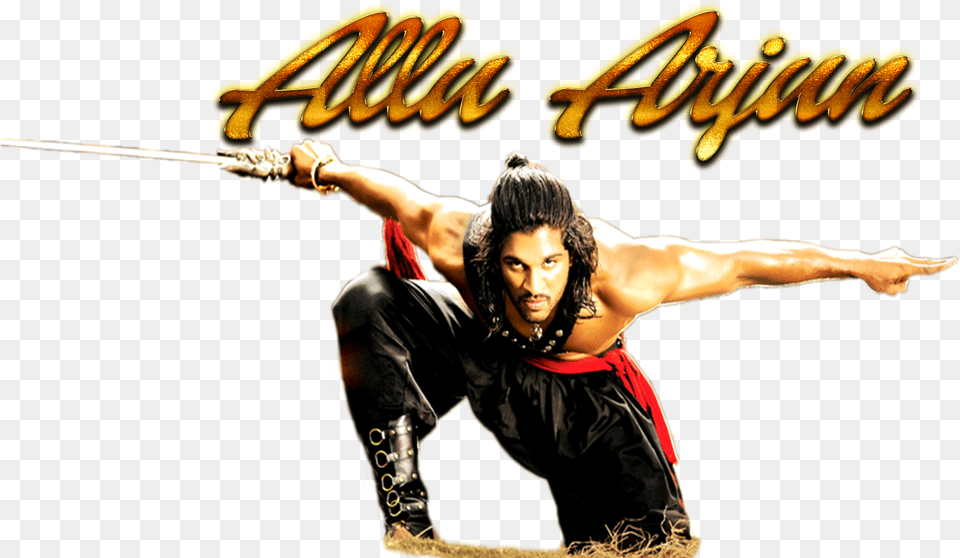 Allu Arjun Transparent Background Poster, Adult, Female, Person, Woman Png