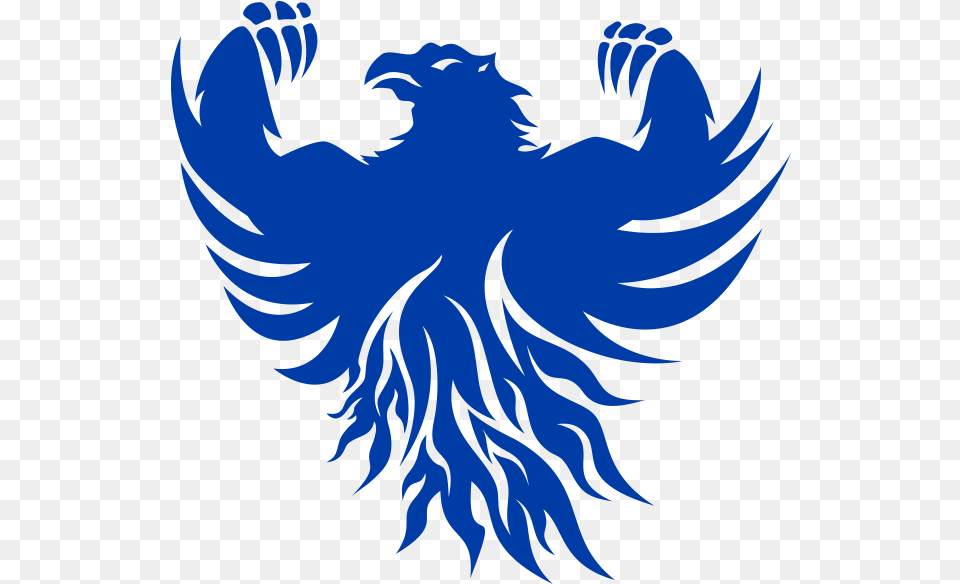 Alluvium Crossfit Phoenix Logo Blue Phoenix Creative Phoenix Logo, Person, Face, Head Png Image