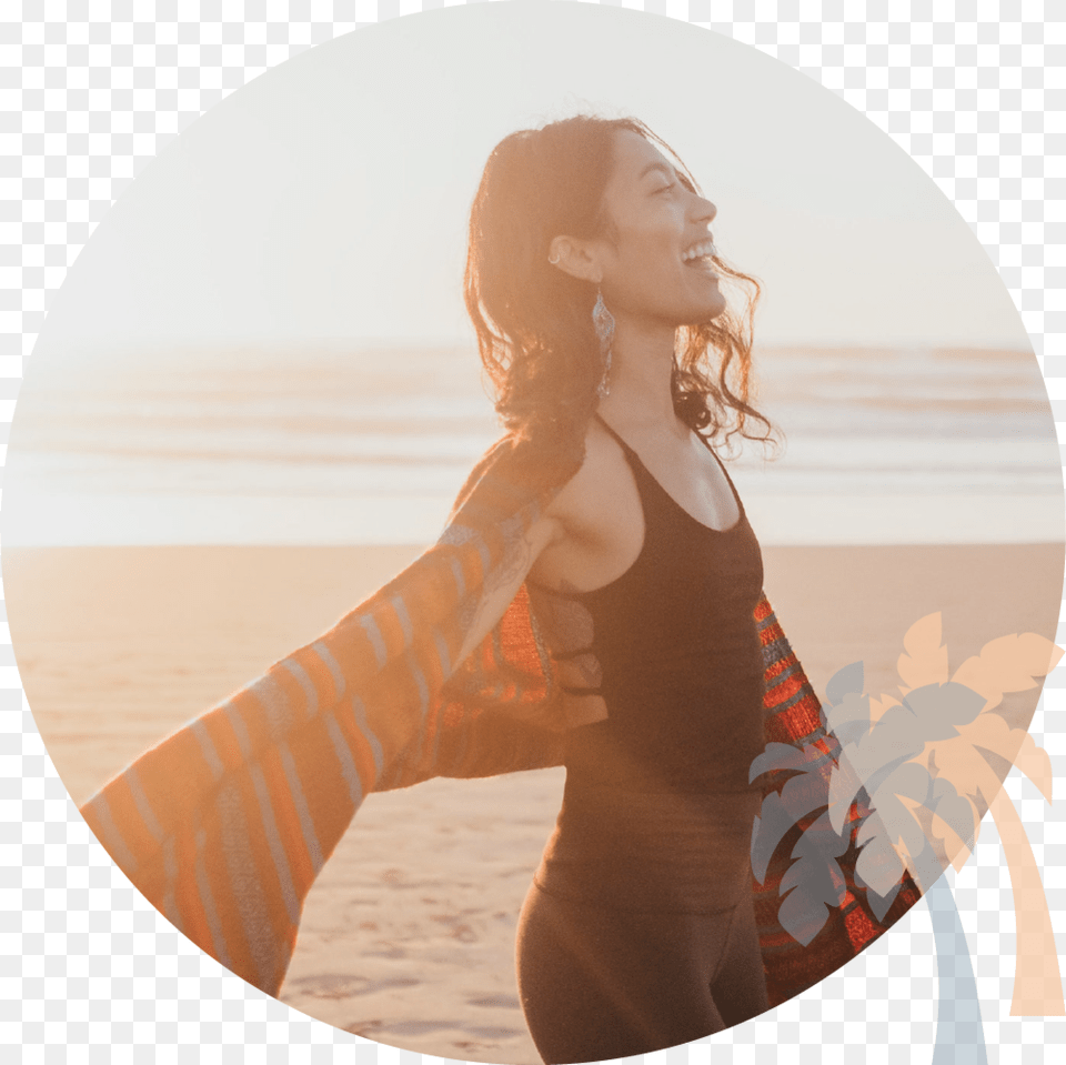 Ally Devi Yoga Dance Magic Beach Magic Hour, Portrait, Face, Photography, Head Free Transparent Png