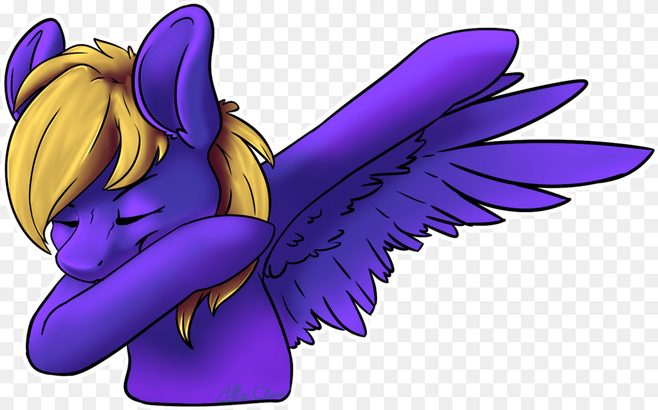 Allyclaw Dab Meme Oc Oc Cartoon, Book, Comics, Publication, Purple Png Image