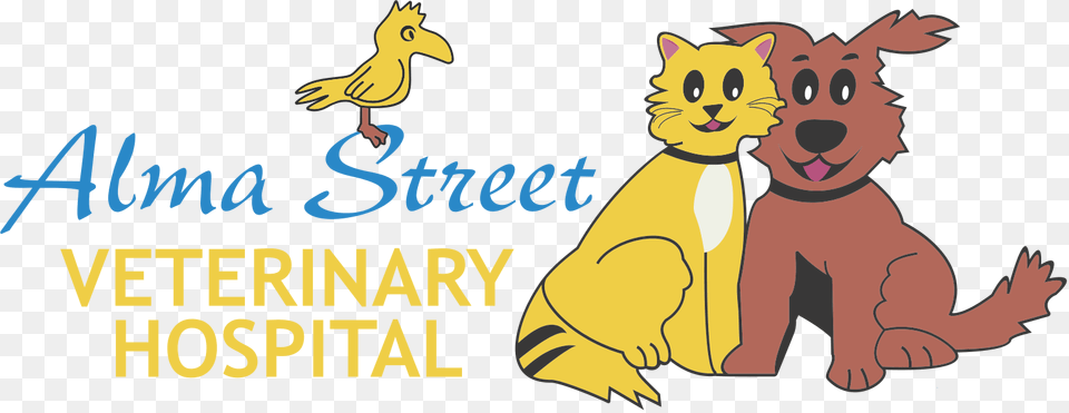Alma Street Veterinary Hospital Cartoon, Animal, Bird, Cat, Mammal Free Png Download