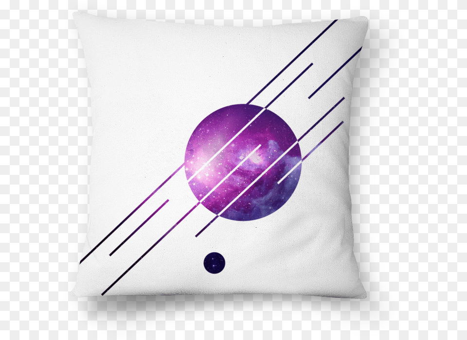 Almofada Galaxia Geometrica De Guilherme Lucasna Throw Pillow, Cushion, Home Decor Png Image