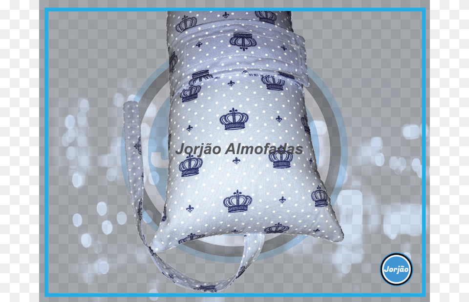 Almofada Jorjo Coroa Azul Handbag, Cushion, Home Decor, Accessories, Bag Free Png