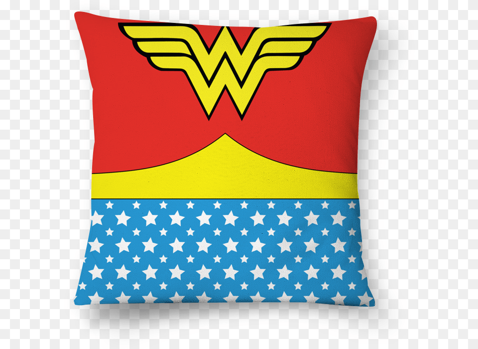 Almofada Mulher Maravilha Close De Vanessa Volkna Wonder Woman Logo Clipart, Cushion, Home Decor, Pillow, Flag Free Png Download