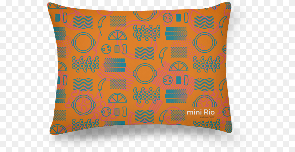 Almofada Retangular Feijoada Mini Rio De Fabio Lopezna Cushion, Home Decor, Pillow, Blackboard Png