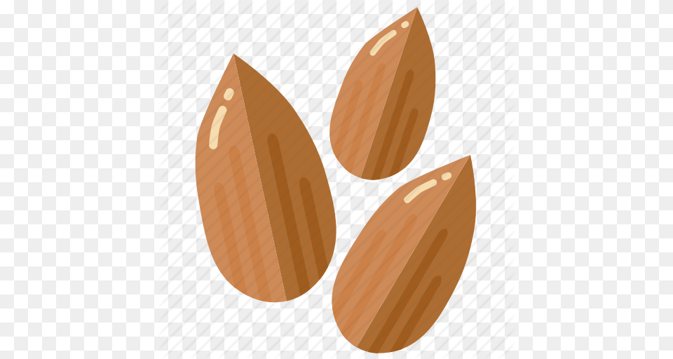 Almond Almonds Ingredient Nut Nuts Icon, Food, Grain, Produce, Seed Png