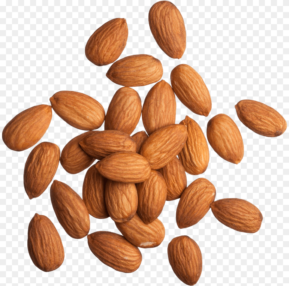 Almond Background Almond, Food, Grain, Produce, Seed Png Image