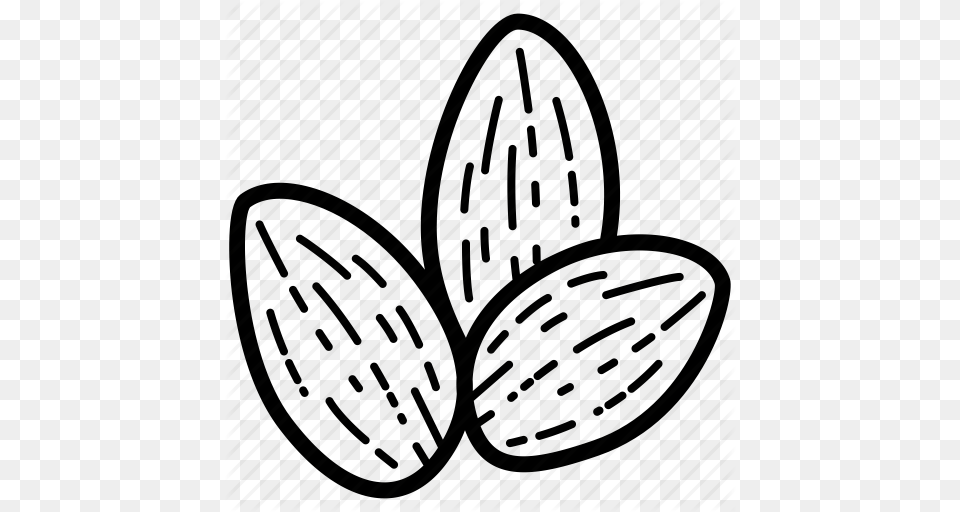 Almond Clipart Almond Nut Food Food Leaf Plant Font, Racket, Sport, Tennis, Tennis Racket Png Image